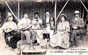 Algerie - Goupe de Chanteurs  - 1918